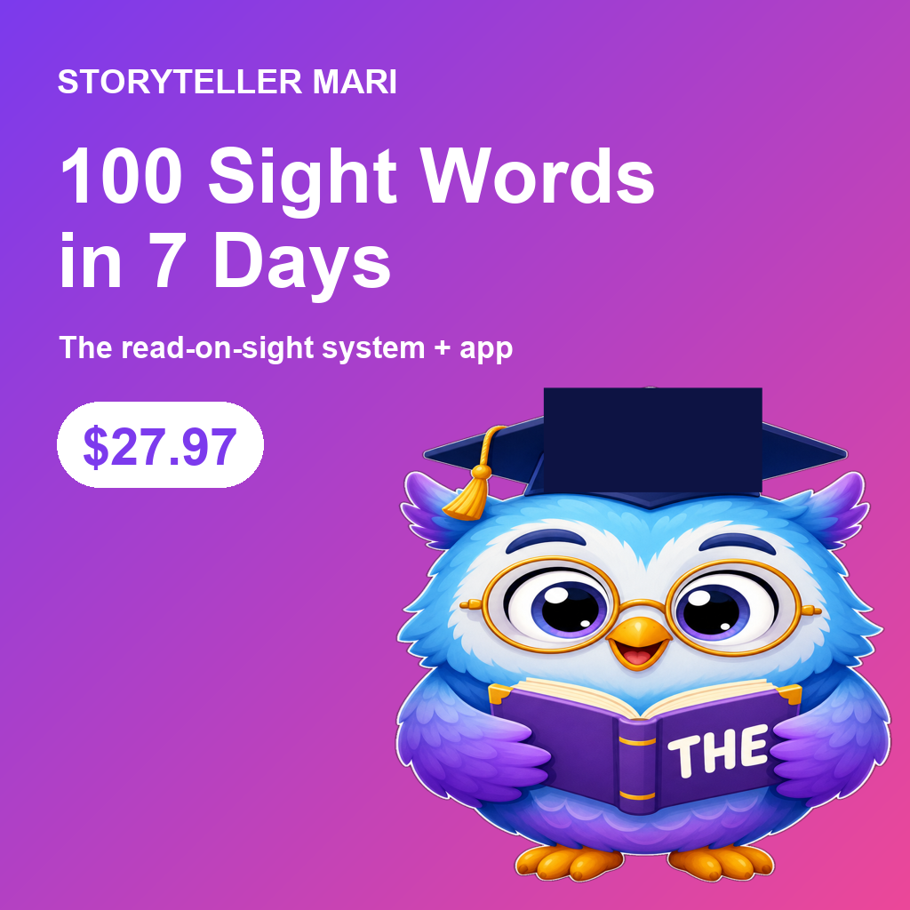 100 Sight Words in 7 Days preview